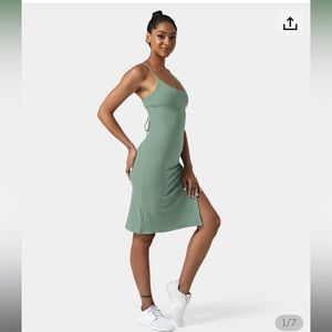 HALARA body con midi dress